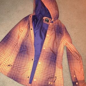 Under Armour Orange and Purple Ski Jacket